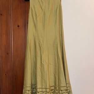 Olive Italian Wool Dress